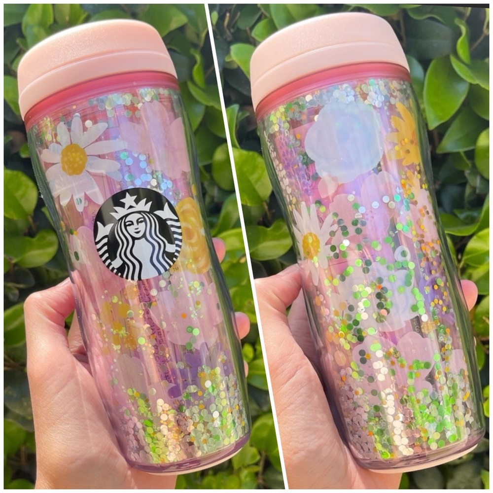 Starbucks Sakura Glitter Tumbler